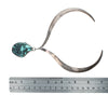 Navajo Jack Sampson Sterling Silver & Turquoise Cuff/Collar Necklace
