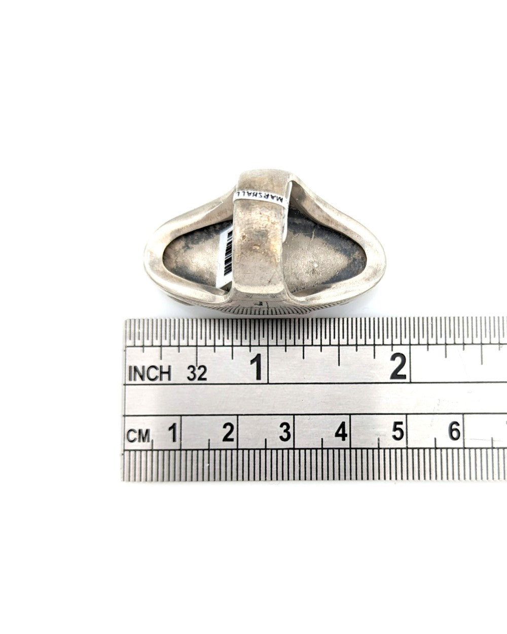 Navajo Sterling Silver Turquoise & Coral Ring