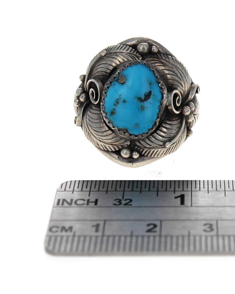Navajo Sterling Silver & Turquoise Ring