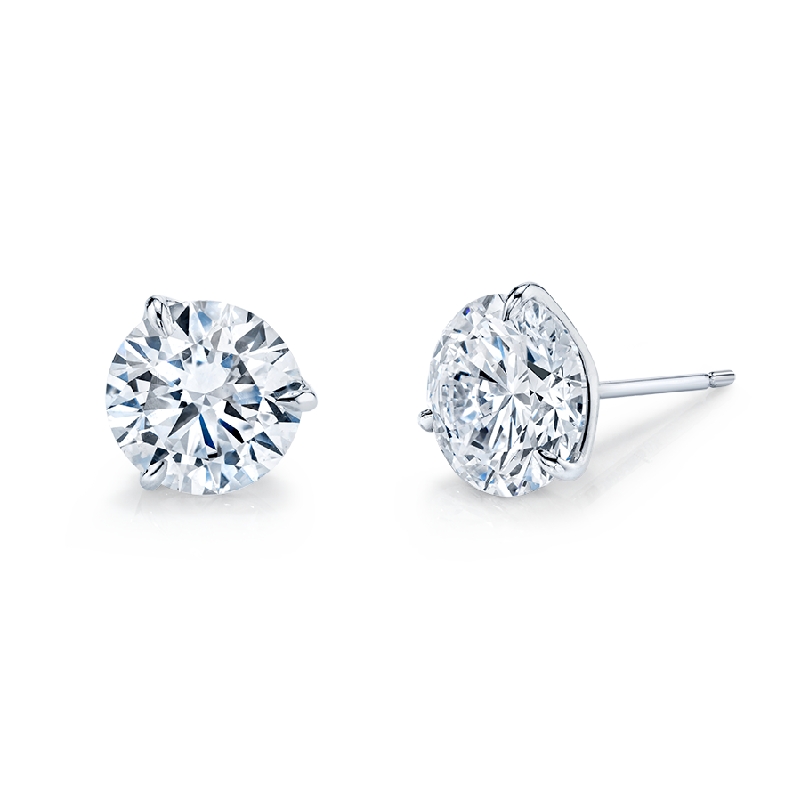 Signature Round Diamond Studs