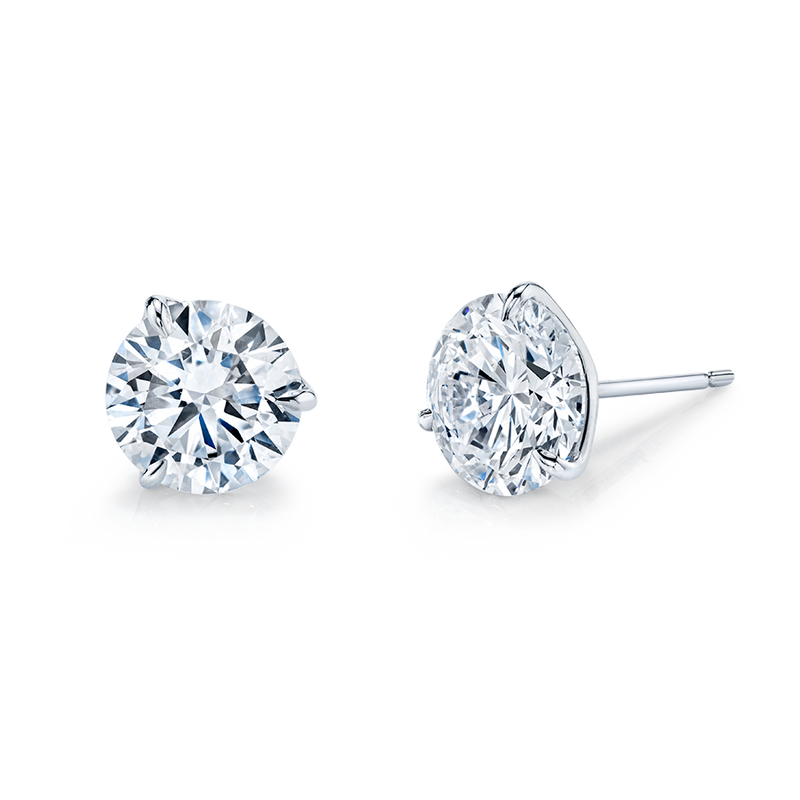 Signature Round Diamond Studs