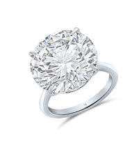 10.73 Carat Round Diamond Solitaire Ring