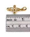 Open Cross Pendant in Yellow Gold