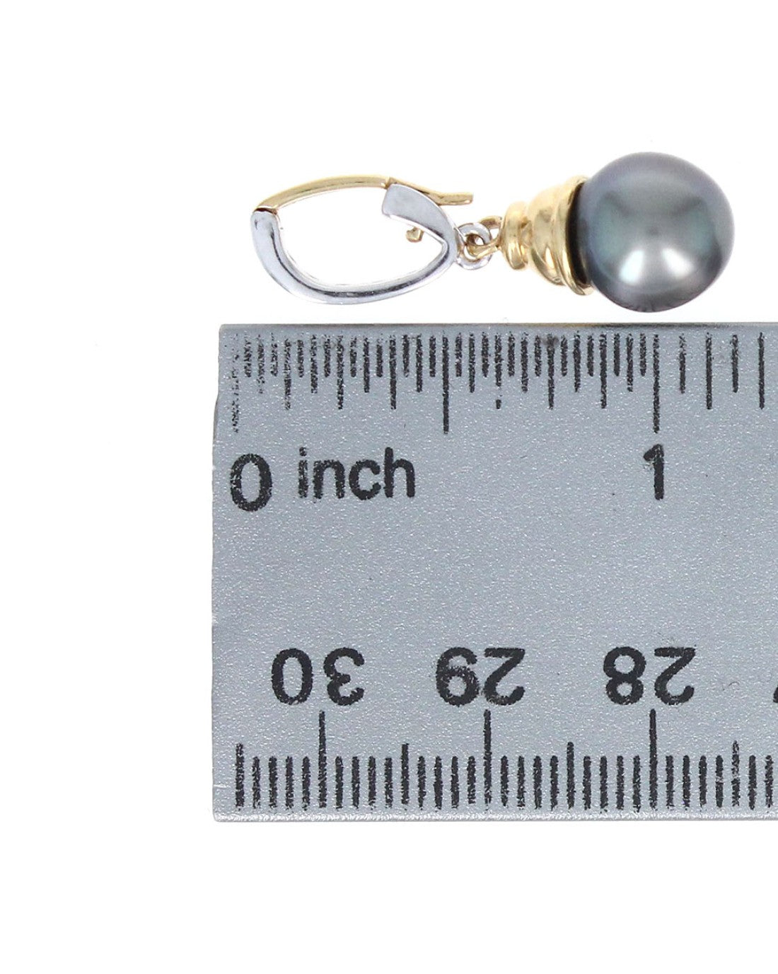 Black South Sea Pearl and Diamond Pendant
