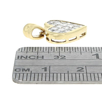 Invisible Set Princess Diamond Heart Pendant