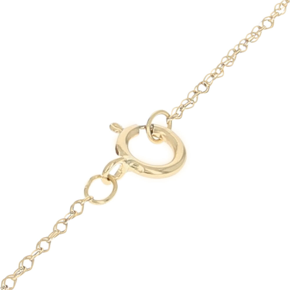 Diamond Solitaire Angled Cross Pendant