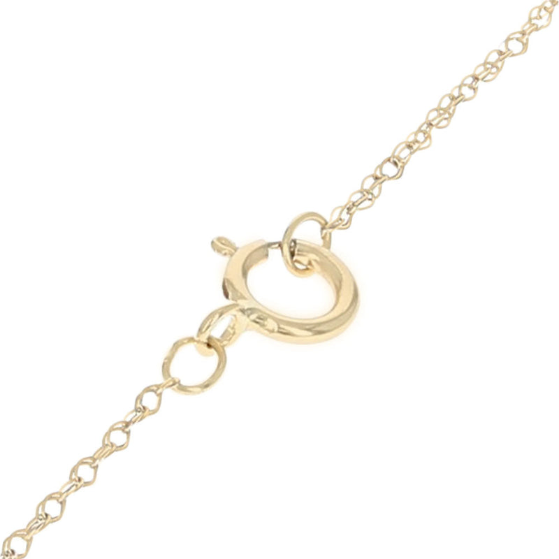 Diamond Solitaire Angled Cross Pendant