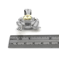 Saint by Sarah Jane Otis Lucky Heart Frog Pendant