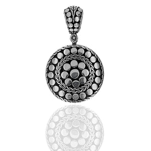 John Hardy Sterling Silver Dot Collection Enhancer Pendant