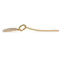 Initial "A" Diamond Pendant