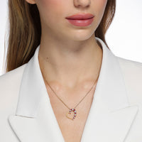 Bubbly Amore Ruby and Diamond Pendant
