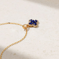 Felicity Sapphire and Diamond Pendant