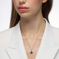 Felicity Sapphire and Diamond Pendant