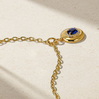 Heirloomed Oval Sapphire Pendant