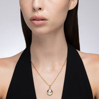 Heirloomed Oval Moonstone Pendant