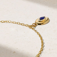 Heirloomed Marquise Sapphire Pendant