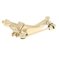 Diamond Sword Pin in Yellow Gold