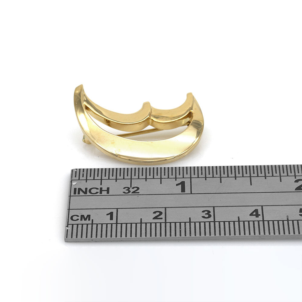 Tiffany & Co. Paloma Picasso Vintage Crescent Moon Brooch