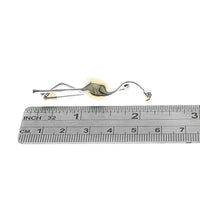 Diamond Flamingo Pin in White and Yellow Gold