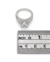 1.72ct VS2, G GIA Certified Cushion Cut Diamond Engagement Ring in Platinum