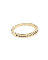 0.15ctw Diamond Band/ Ring in 14K Yellow Gold SZ 6.75