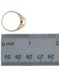 0.41ct SI1, G Round Diamond Engagement Ring in 14K Yellow Gold