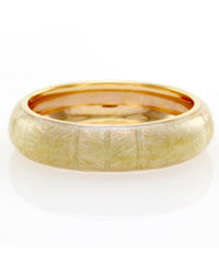 Hidalgo Beige Pink Enamel Eternity Band/Ring in 18K Rose Gold SZ 6.75