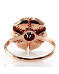 Nanis Amarcord Collection Diamond Solitaire Flower Ring