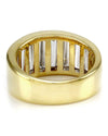 Christopher Designs Illusion Set Diamond Band/ Ring in 18K Yellow Gold