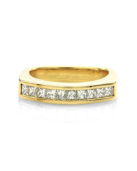 Coffin & Trout Paragon Diamond Band in 18K Yellow Gold