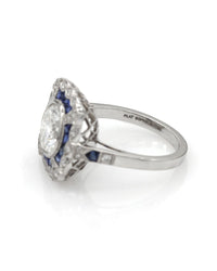 Sophia D 2.17ct VVS2, G GIA Certified Round Brilliant Diamond Engagement Ring