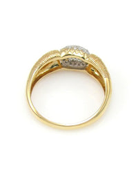 Pave Diamond Ring in Gold