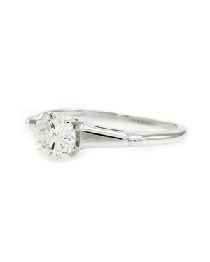 Round Diamond Solitaire Engagement Ring