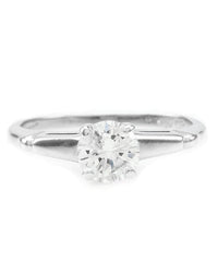 Round Diamond Solitaire Engagement Ring