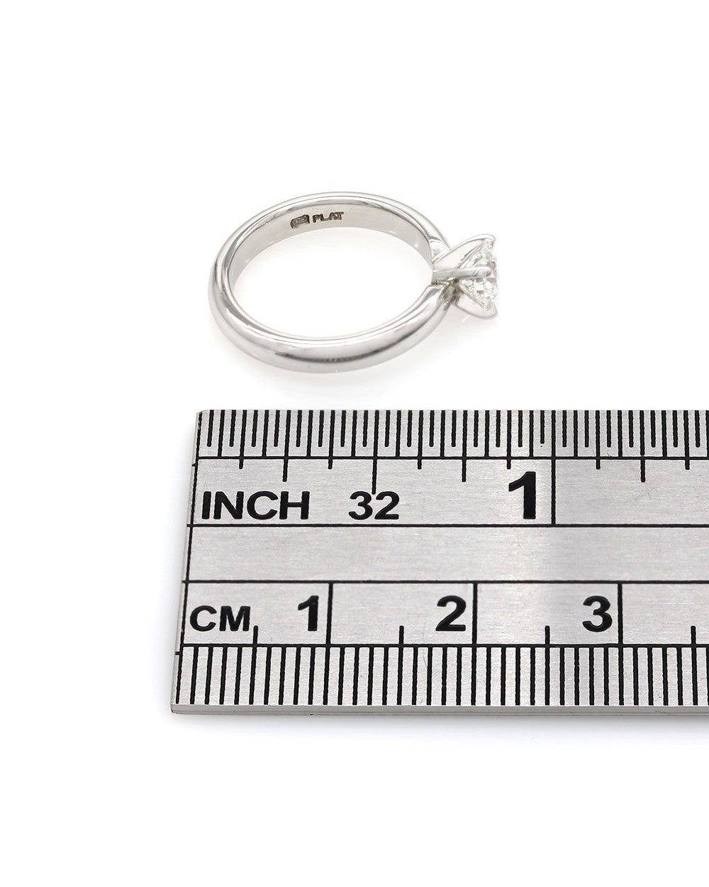 Diamond Solitaire Engagement Ring in Platinum