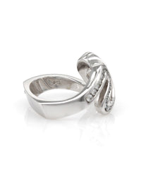 Gauthier Diamond Ribbon Ring in Gold