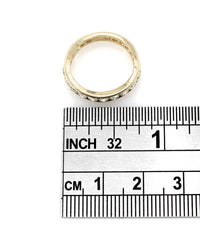 Channel Set Diamond Ring in Gold