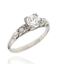 Diamond Engagement Ring in Platinum