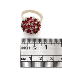 Ruby and Diamond Ring in Gold