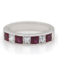 Ruby and Diamond Ring in Gold