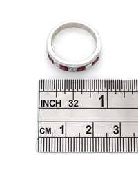 Ruby and Diamond Ring in Gold