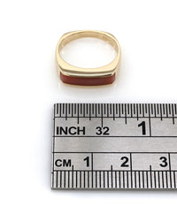 Coral Ring in Gold