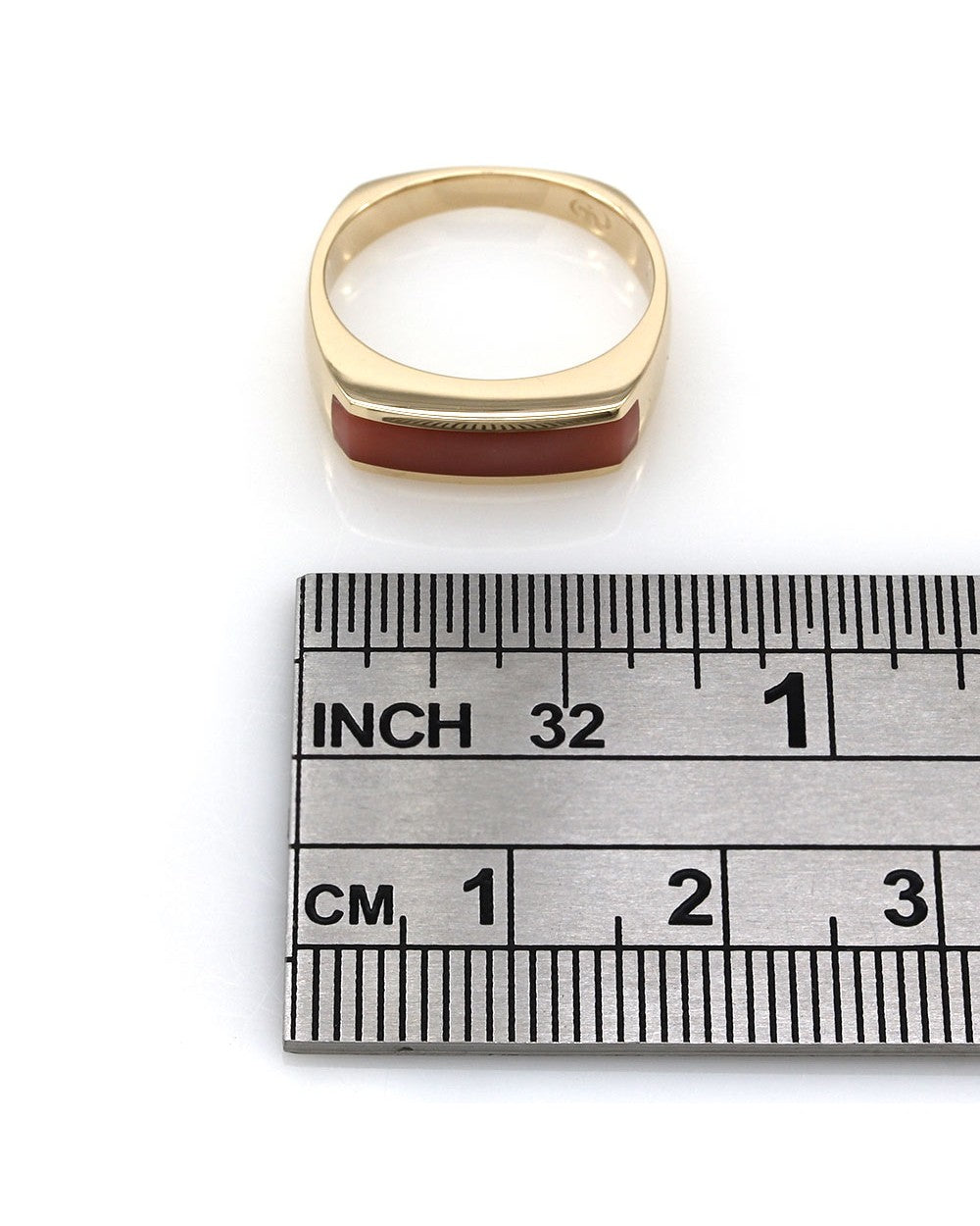Coral Ring in Gold
