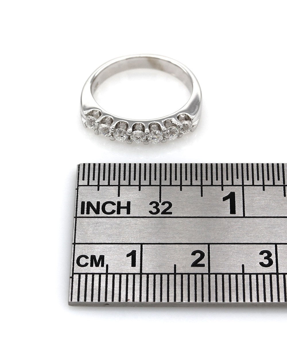 Seven Stone Diamond Ring in Gold