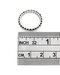 Sapphire Eternity Ring in White Gold