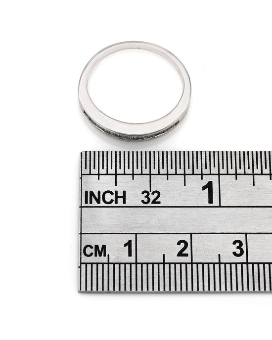 Baguette Diamond Ring in Platinum