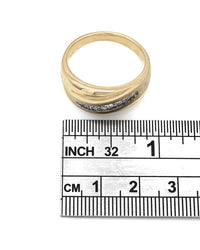 Gentleman's Graduated Diamond Ring