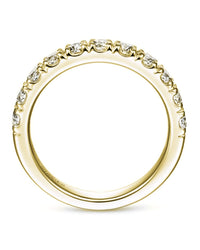 Gabriel & Co. Round Diamond Prong Set Band in 14k Yellow Gold