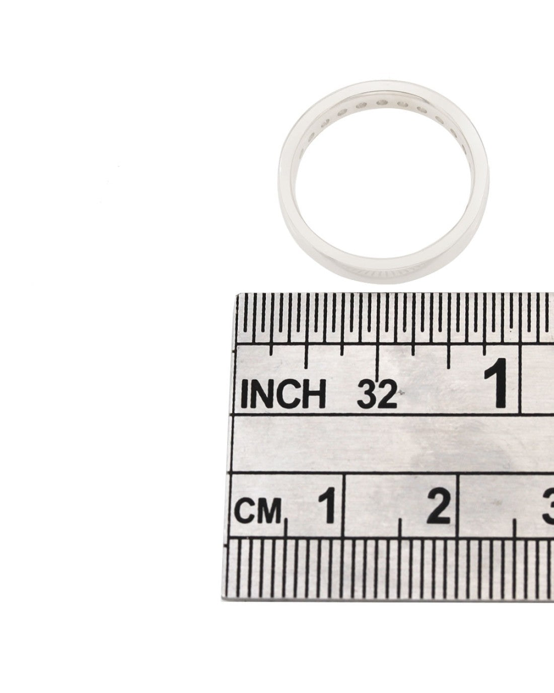 Channel Set Diamond Band in Gold