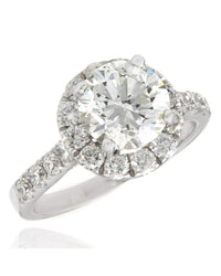 2.01ct Diamond Solitaire Engagement Ring